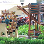 Waterwheel in Malecón Guayaquil