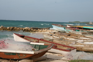 Fishing boats Jamaica