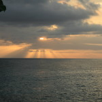 preparing for sunset in negril jamaica