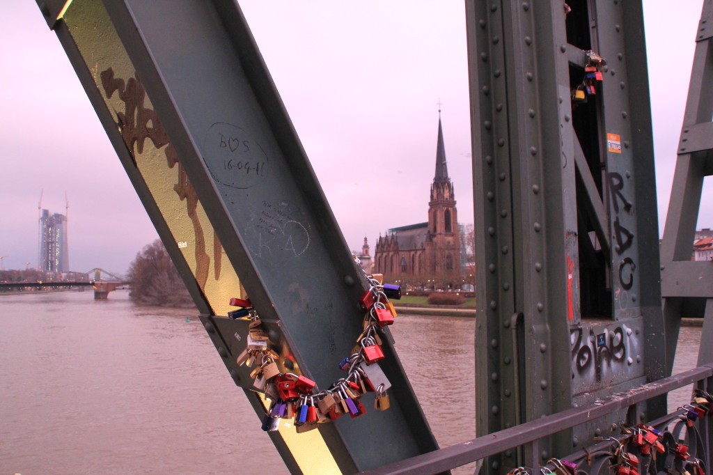 Lovers Bridge Frankfurt Germany