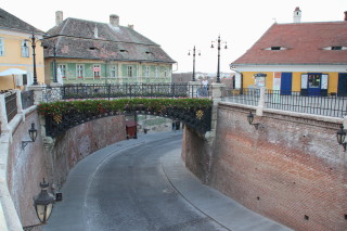 Liars bridge sibiu romania