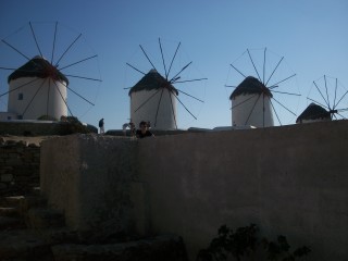 Miha and the Mykonos Windmills