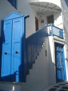 Mykonos Entry to Home