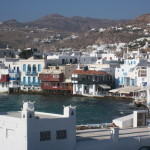 Mykonos View from Windmills