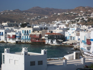Mykonos View from Windmills