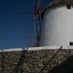 Shaded Windmill Mykonos