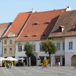 Piata Mare Sibiu romania