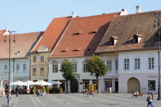 Piata Mare Sibiu romania