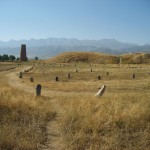 Balabal cemetery burana tower