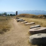 Balabal cemetery burana tower