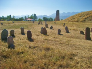 Cemetary of Balbals and Burana Tower