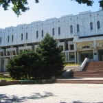 Bishkek - communist looking building