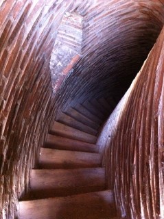 Burana Tower staircase