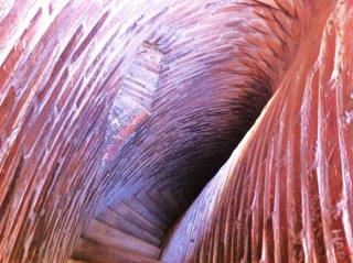 Burana Tower staircase