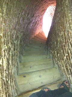 Burana Tower staircase