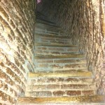 Burana Tower staircase