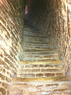 Burana Tower staircase