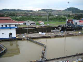 Panama Canal-Miraflores Locks
