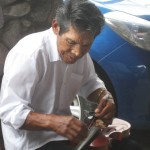 El Valle- Sunday market-musician
