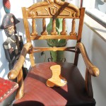 Turrisi Bar, chair and menu
