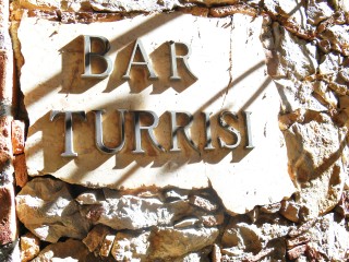 Turrisi Bar sign at entrance