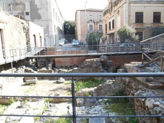 Terme della Rotonda/Remains of bath house in Catania