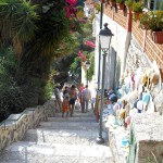 The way to Isola Bella, Sicily