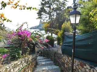 Stairs to Isola Bella, Sicily