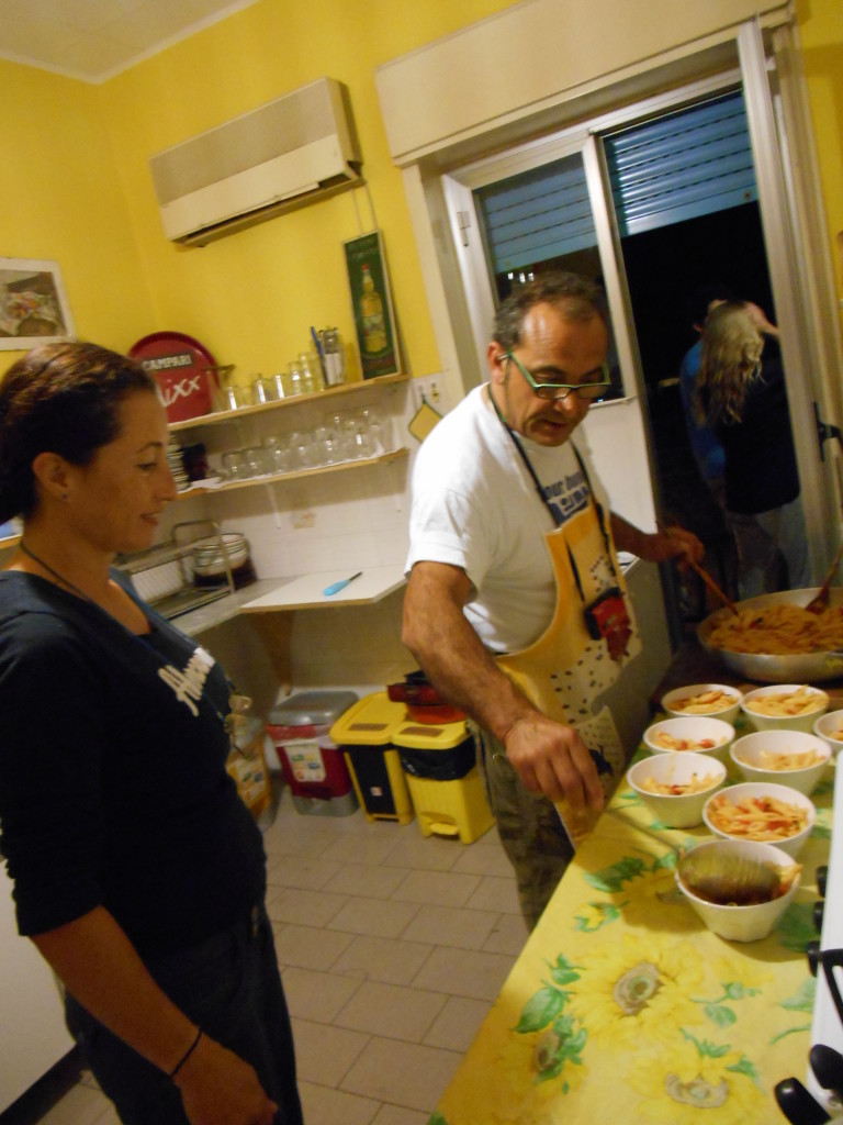 Italian cooking class gianni house