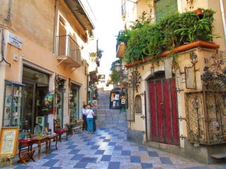 Street in Taormina