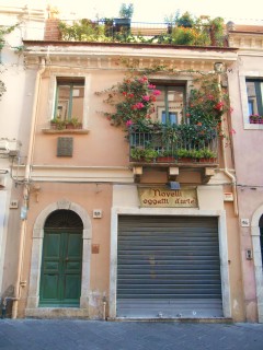 Balcony in Taormina