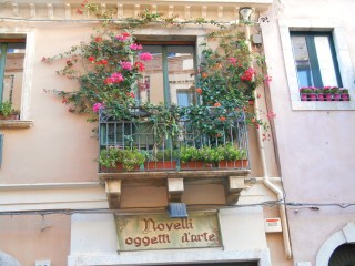 Balcony in Taormina