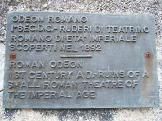 Roman Odeon in Taormina