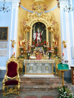 The Cathedral I got locked in Lipari Aeolian Islands