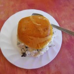 My brioche con gelato breakfast in Lipari