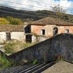 old house by Alcantara Gorge