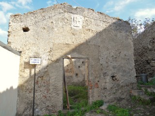 Old church in ruin in Savoca