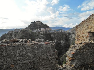 Ruins of old houses in Savoca