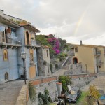 Rainbow over Savoca