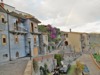 Rainbow over Savoca