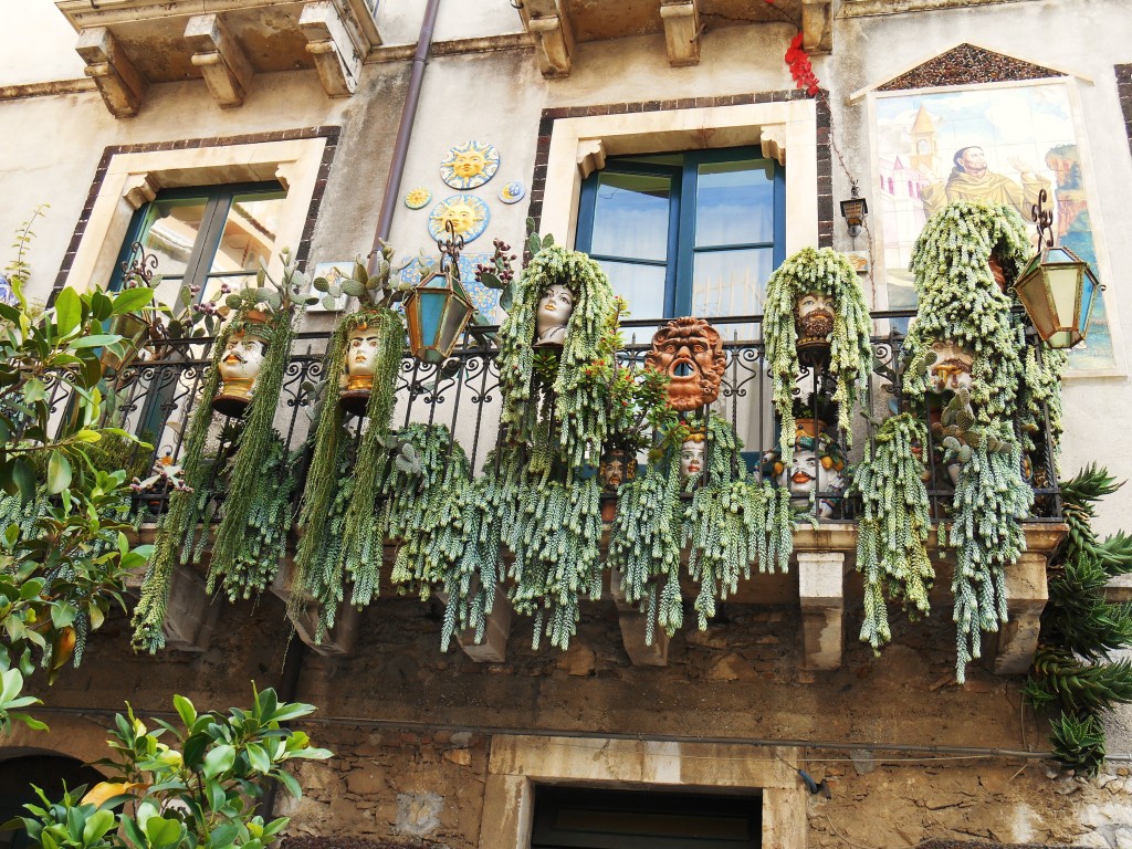 Balcony in Taormina