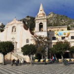 Piazza IX Aprile in Taormina