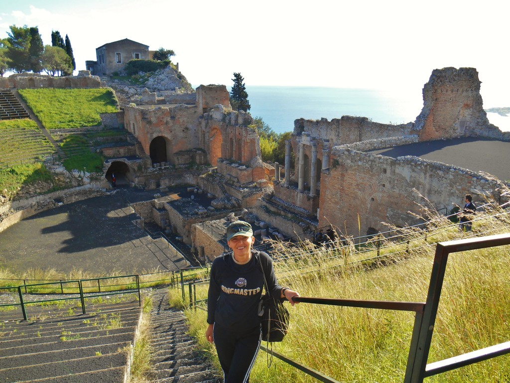 Greek theatre taormina