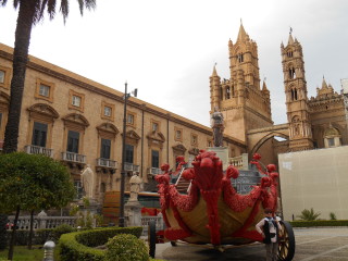 Thanksgiving in Palermo Cappuccini Catacombs