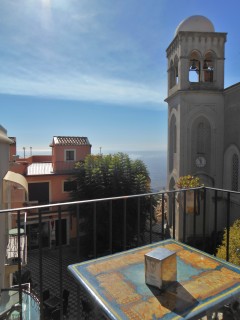 Patio and view from Turrisi Bar