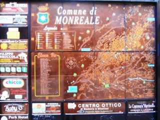 Monreale map