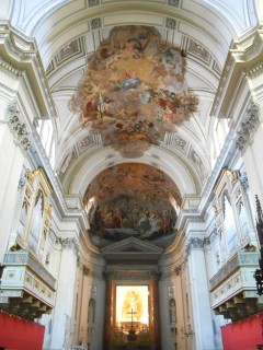 Inside the Palermo Cathedral