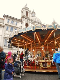 Rome, Piazza Navona ready for Christmas