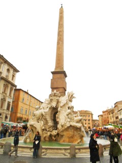 Rome, Piazza Navona ready for Christmas