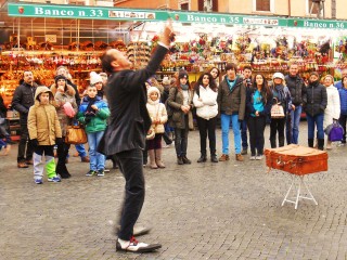 Christmas in Rome, Piazza Navona ready for Christmas